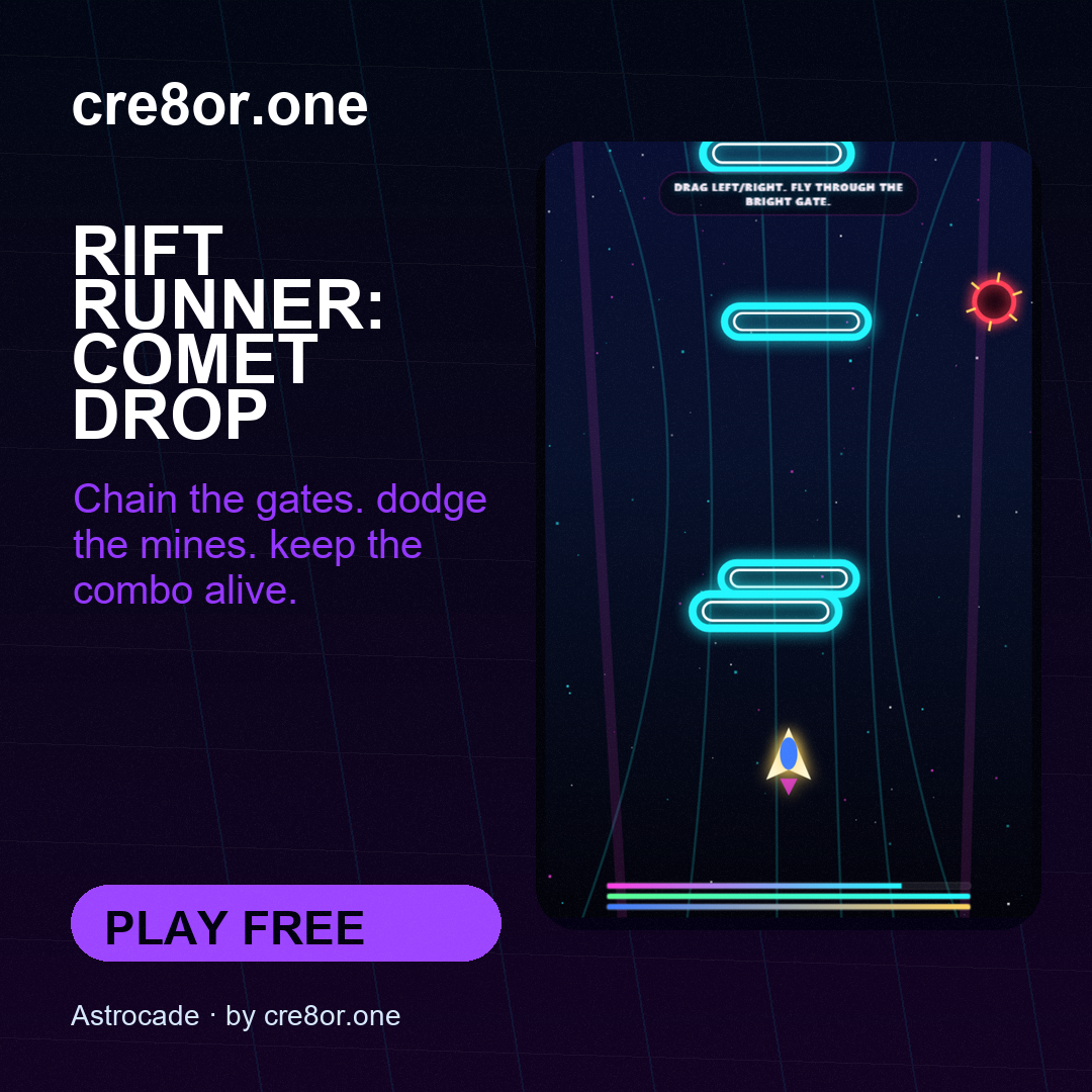 RIFT RUNNER: COMET DROP thumbnail